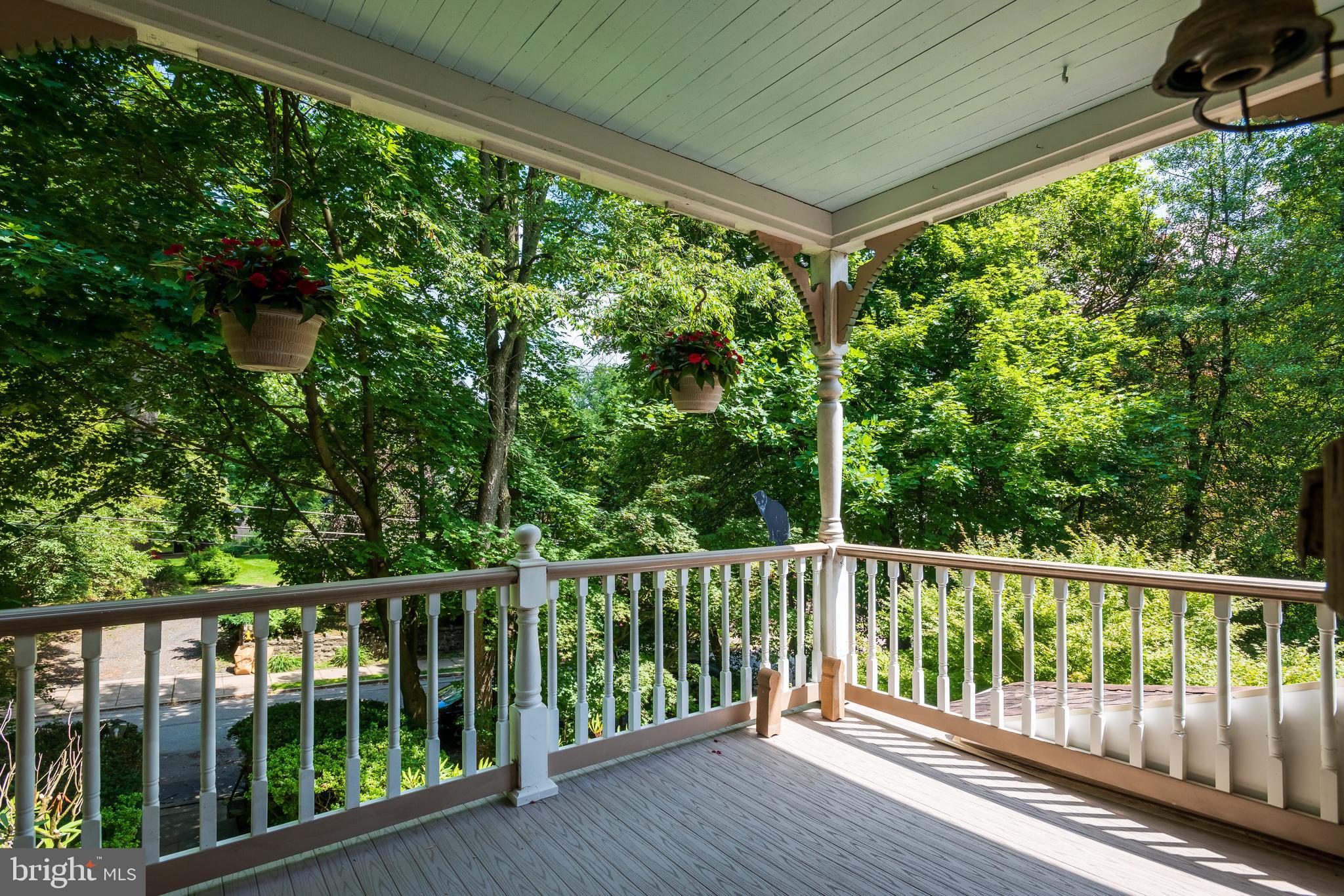 114 Woodland Road Wyncote, PA 19095 - Photo 3 of 48 View from front Porch