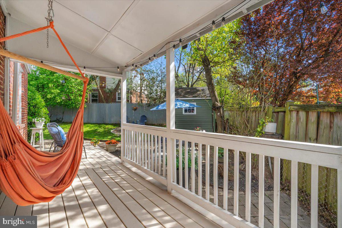 505 East Schuyler Road Silver Spring, MD 20901 - Photo 35 of 46 Back covered deck