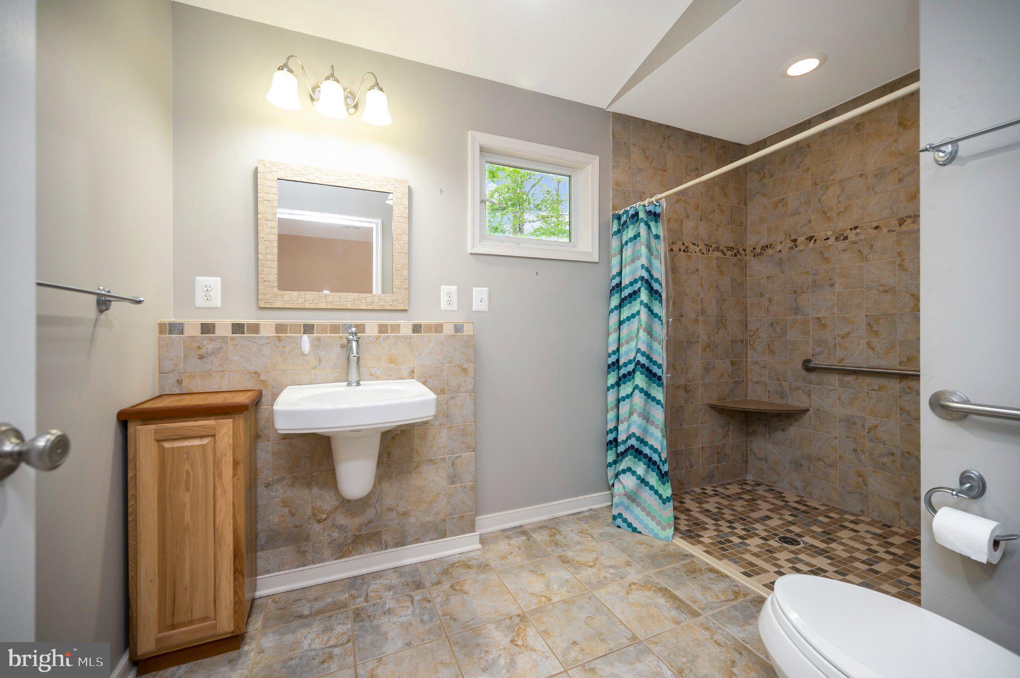 130 Springwood Drive, Unit RENTAL Fredericksburg, VA 22401 - Photo 30 of 39 Modern bathroom with stylish accents.