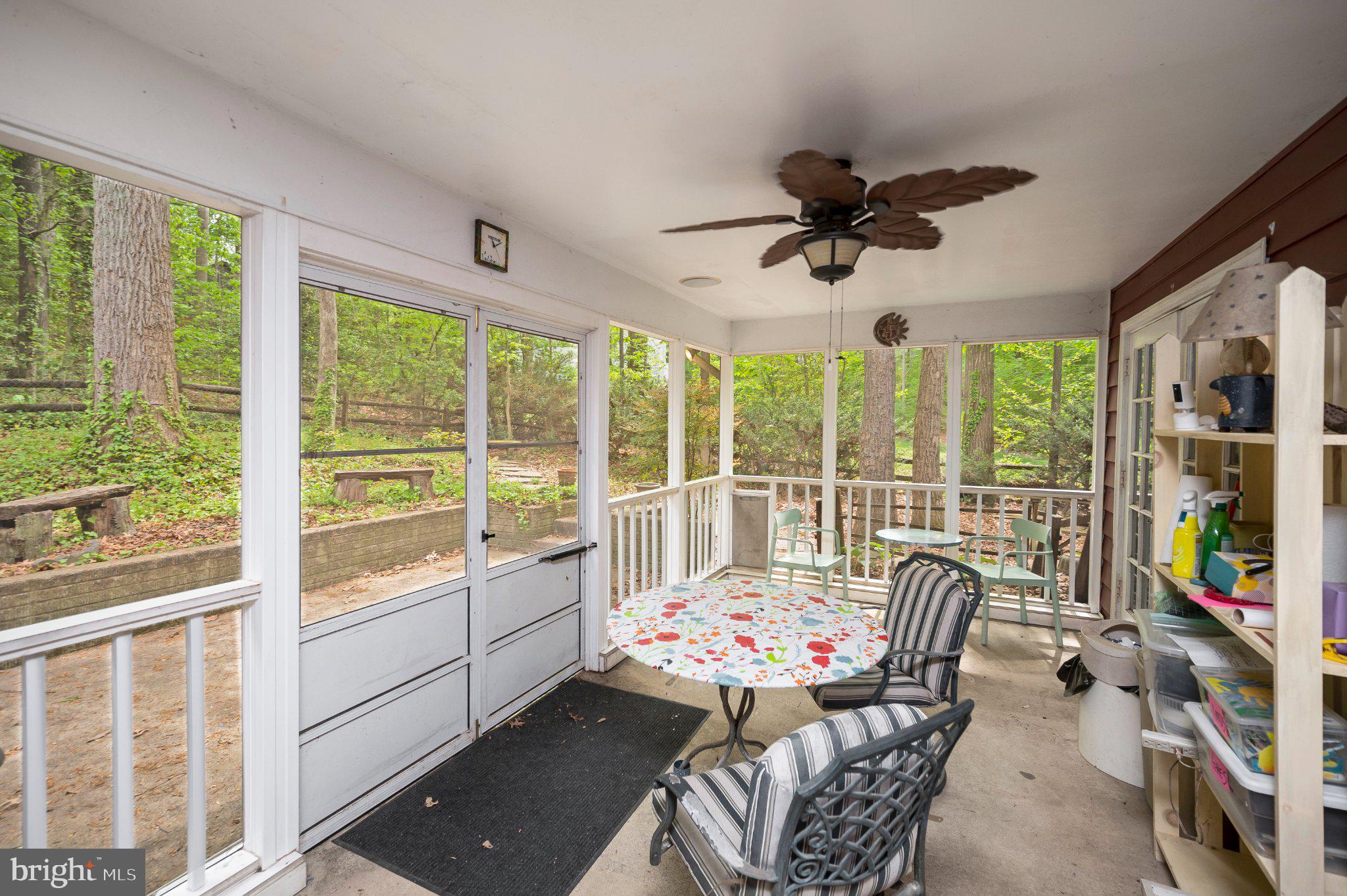 130 Springwood Drive, Unit RENTAL Fredericksburg, VA 22401 - Photo 32 of 39 Serene screened porch amid nature.