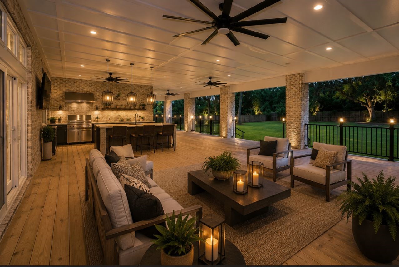 97002 Jose Gaspar Way Yulee, FL 32097 - Photo 49 of 69 Staged Back Porch For Entertaining