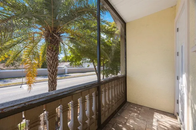 a view of swimming pool with a yard