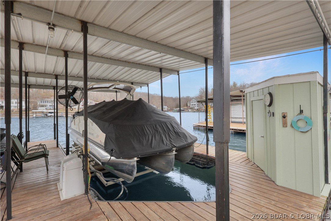 29966 Oak Knoll Road Rocky Mount, MO 65072 - Photo 45 of 59 12 x 36 slip with 10,000# hydro lift included. Boa