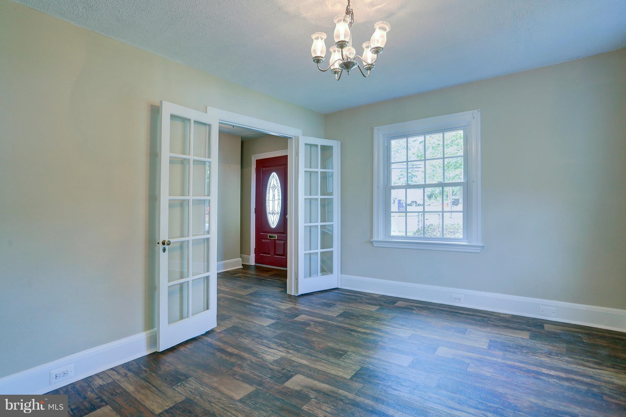 118 New County Road Aberdeen, MD 21001 - Photo 5 of 30 Dining Room with french doors and new flooring