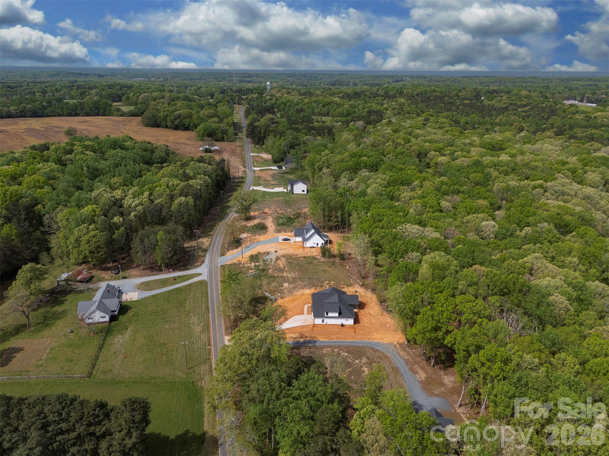 12133 Coyle Road Stanfield, NC 28163 - Photo 43 of 43 an aerial view of residential house with outdoor space