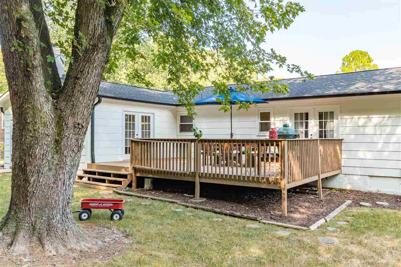 3117 Merrianne Drive Raleigh, NC 27607 - Photo 29 of 30 Access Deck from Family or Master