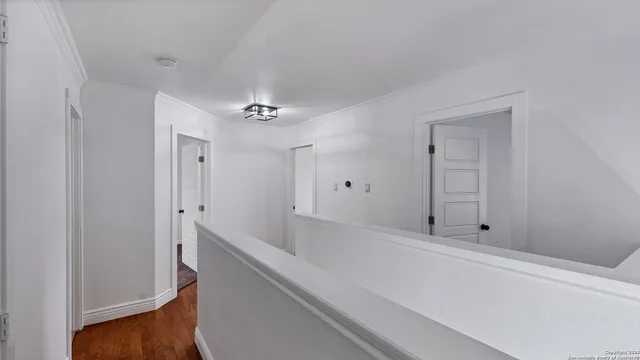 a very nice looking room with a wooden floor