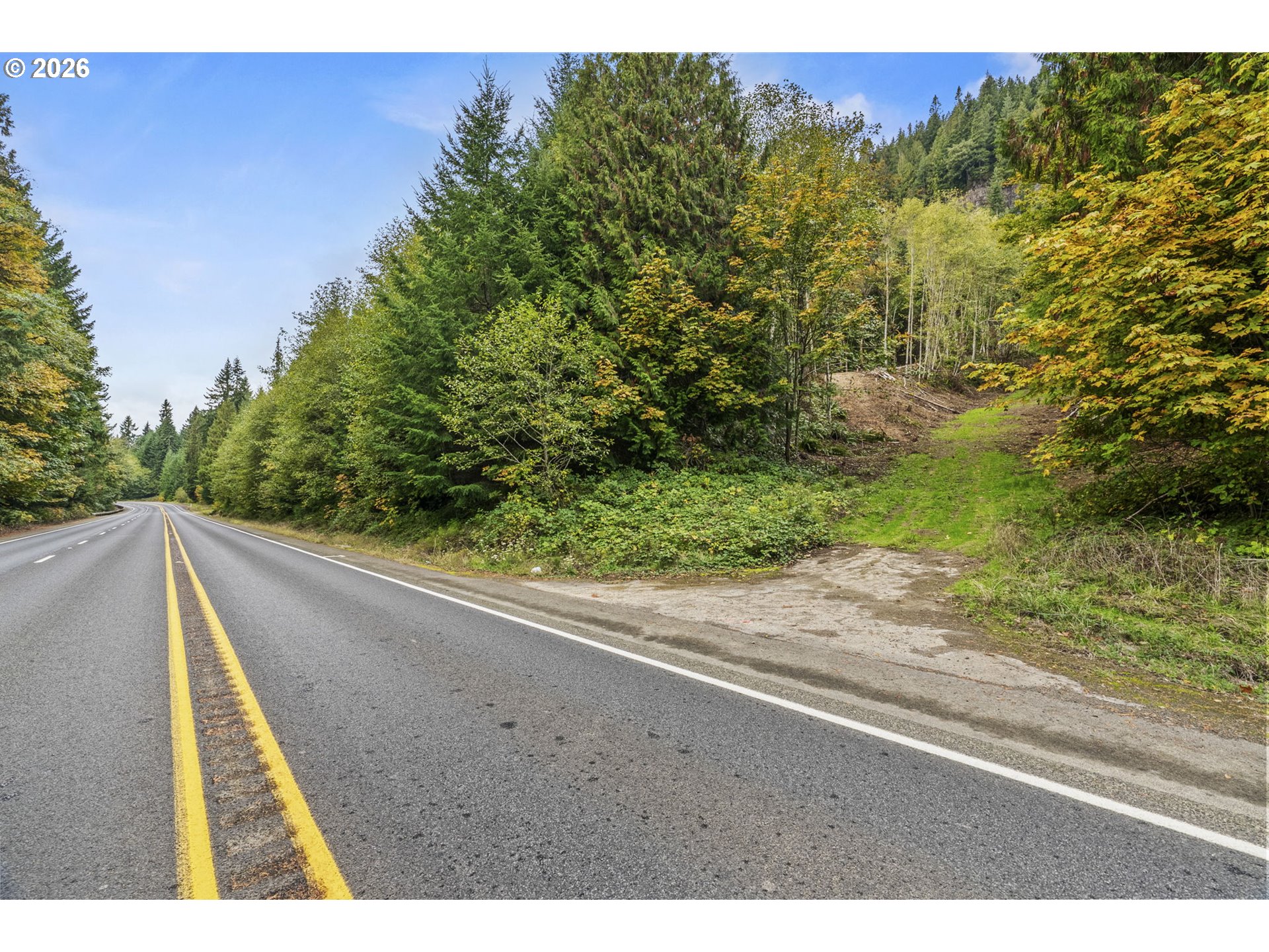 4 East State Route Cathlamet, WA 98612 - Photo 3 of 20 a view of a road from a outdoor space