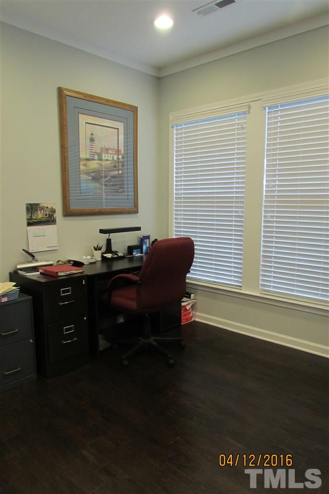 9134 Wooden Road Raleigh, NC 27617 - Photo 7 of 25 Multi-purpose room. Great for office, playroom, even first floor bedroom since full bath adjoins the room