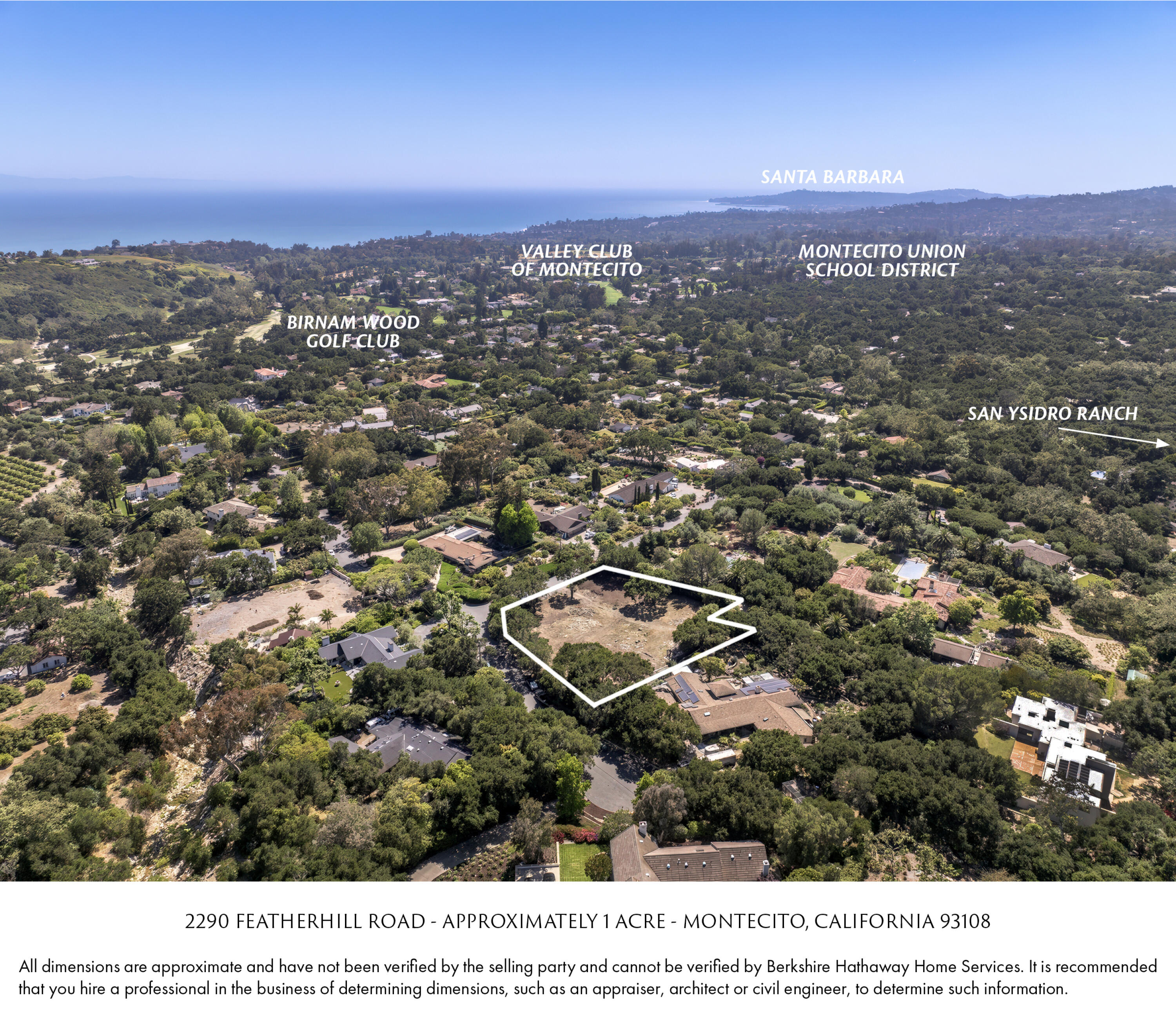 2290 Featherhill Road Montecito, CA 93108 - Photo 3 of 14 Prime Montecito Location