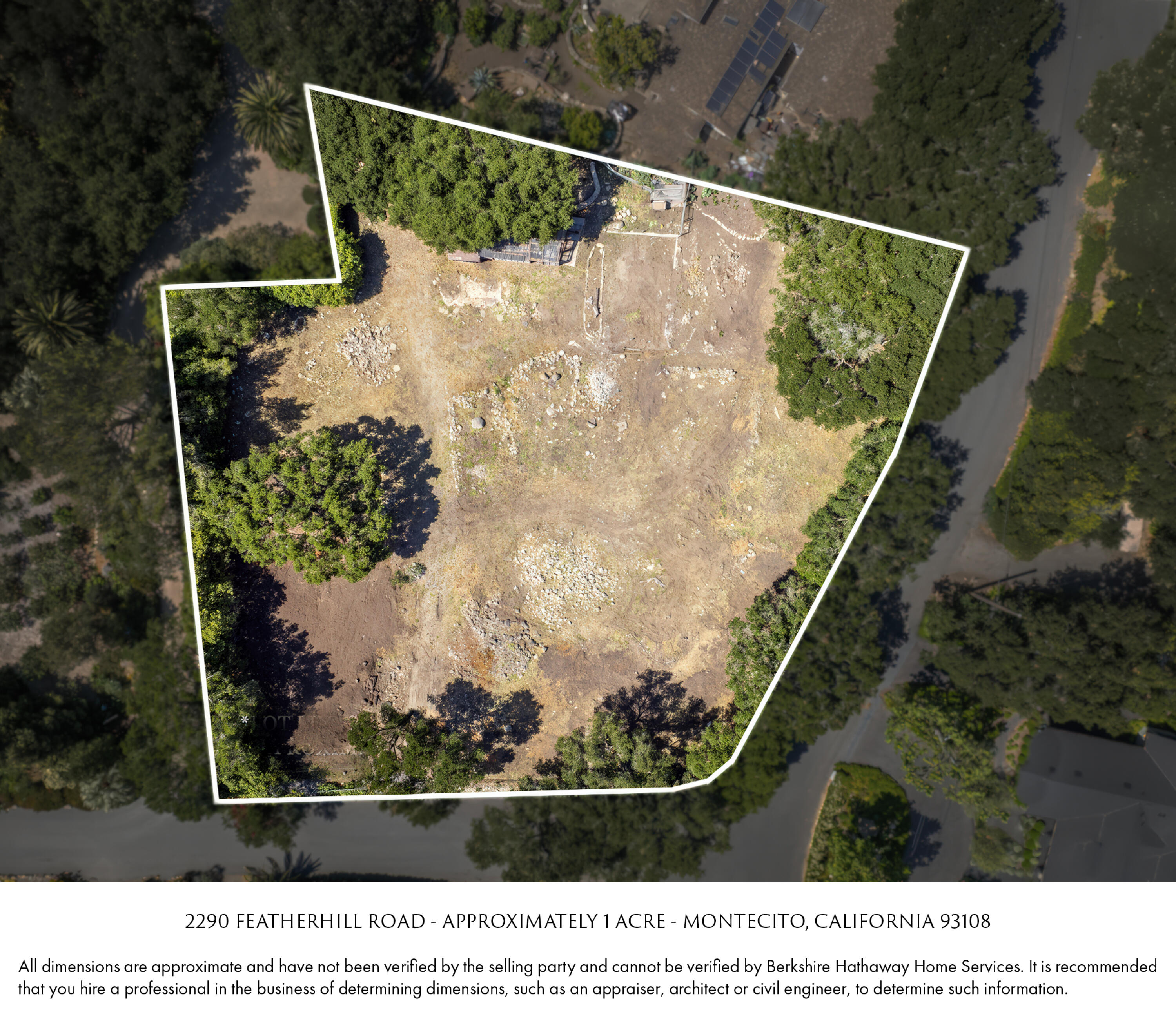 2290 Featherhill Road Montecito, CA 93108 - Photo 6 of 14 Defined Parcel View