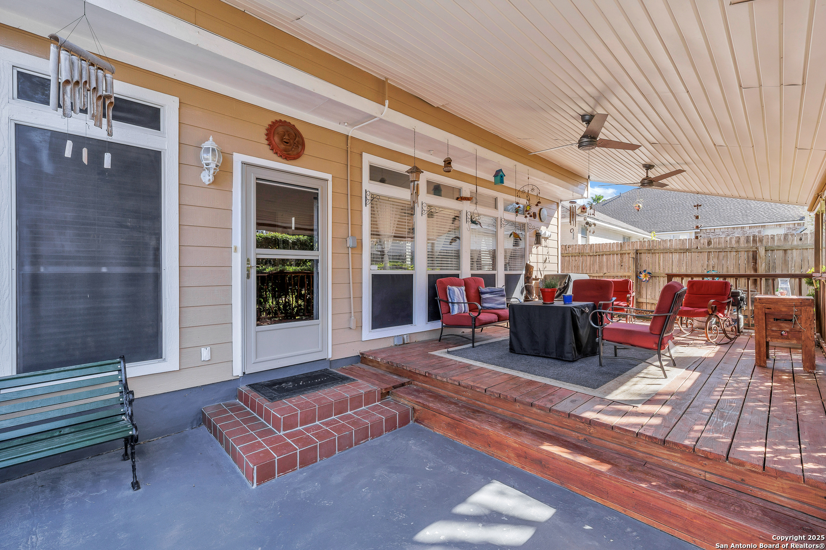 1611 Springhouse Street San Antonio, TX 78251 - Photo 23 of 30 a building outdoor space with patio furniture and potted plants