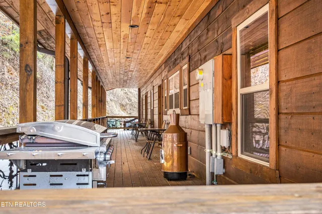 a very nice looking room with large windows