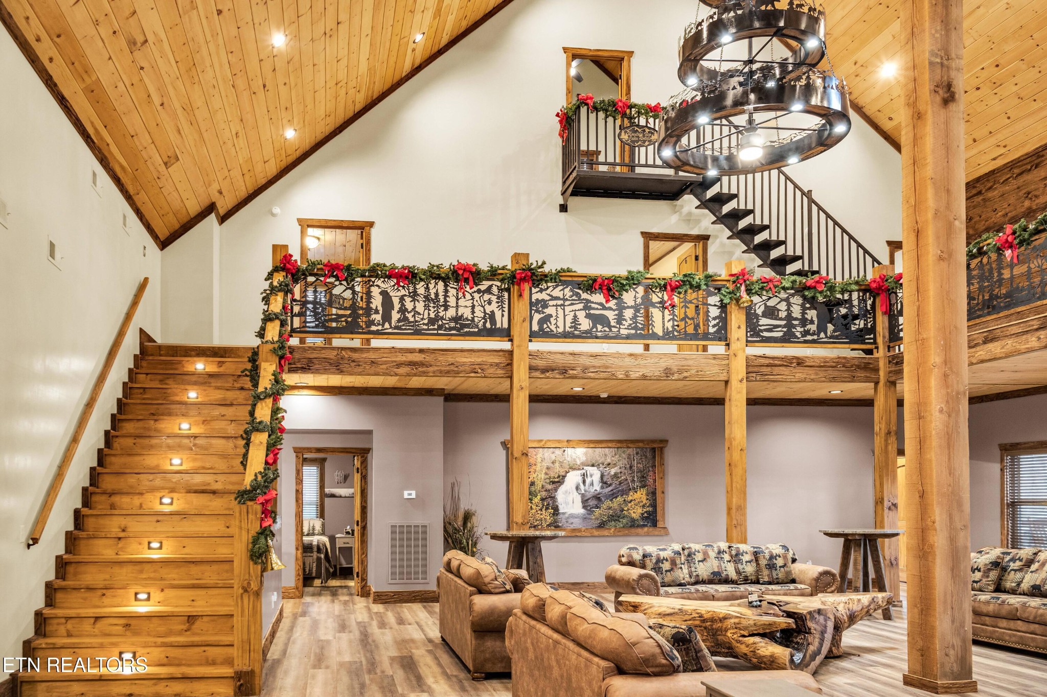 173 Rafter Road Tellico Plains, TN 37385 - Photo 21 of 49 a front view of a building with outdoor seating