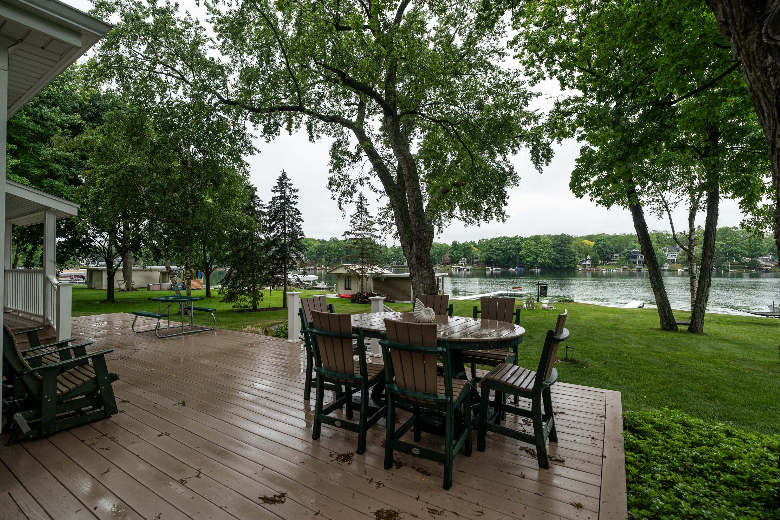 4727 Fontana Beach Road Polk, WI 53086 - Photo 5 of 54 deck