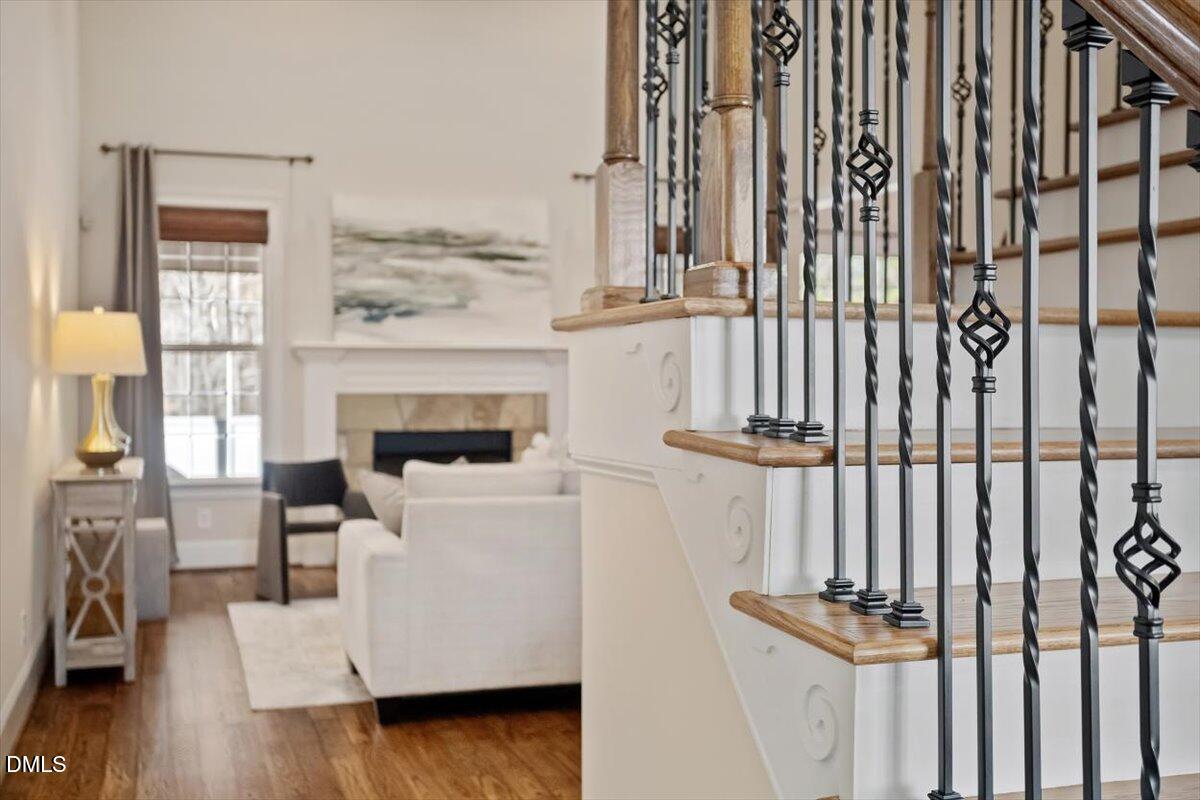 1321 Cedar Grove Road Pittsboro, NC 27312 - Photo 25 of 82 a living room with furniture and a fireplace
