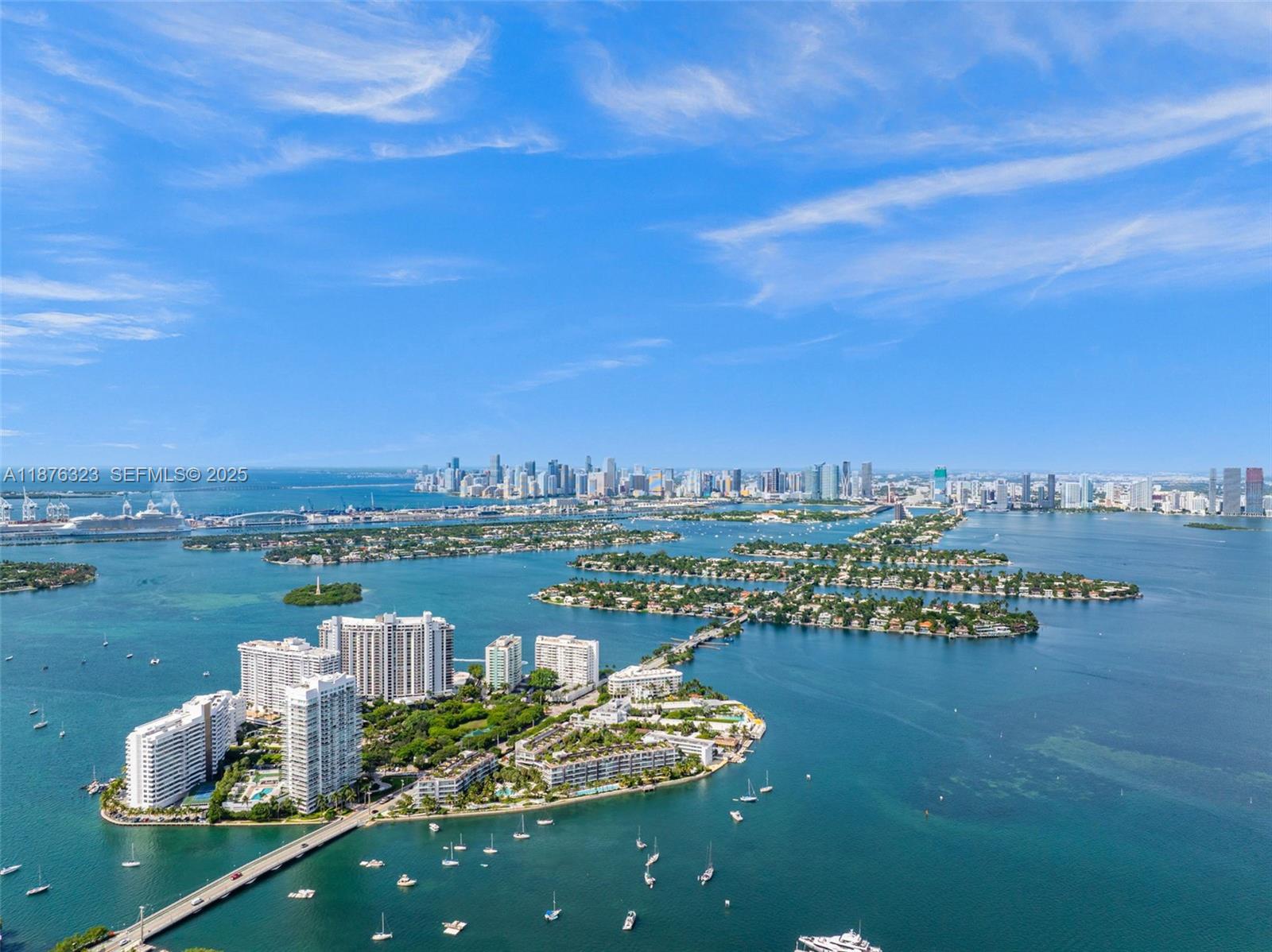 1415 Sunset Harbour Drive, Unit 406 Miami Beach, FL 33139 - Photo 67 of 83 a view of a lake with a city