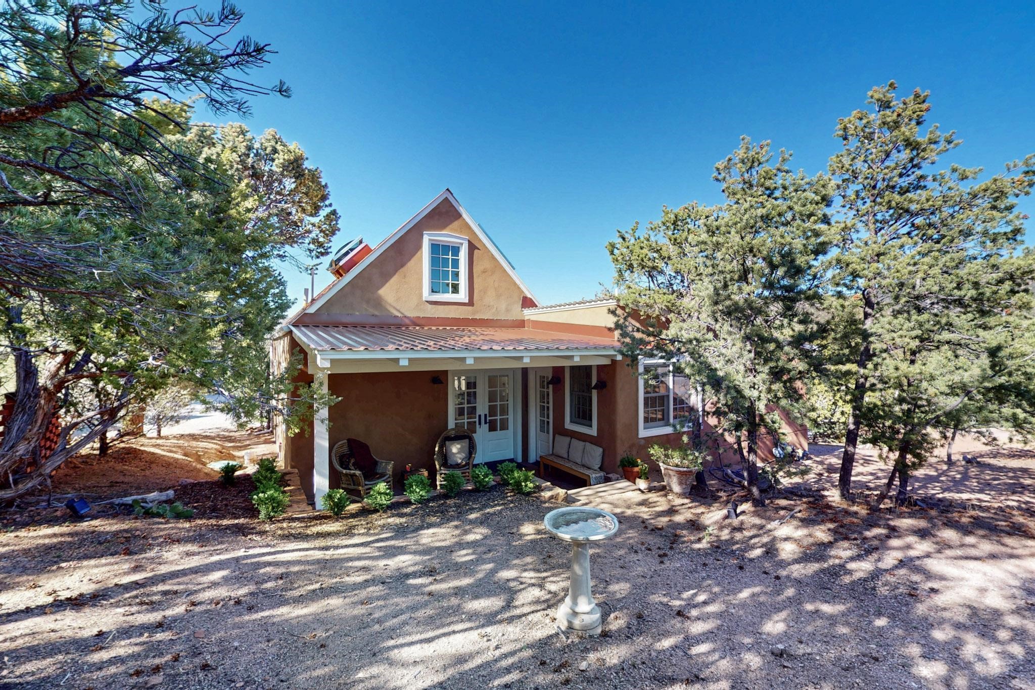 15 Toltec Road Santa Fe, NM 87505 - Photo 57 of 72 Back of the guest house