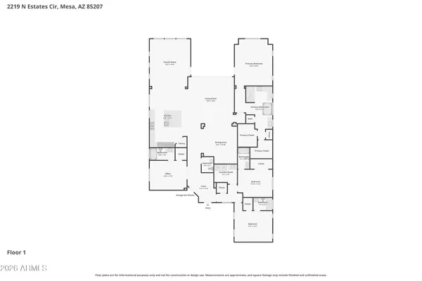 $1,390,000 | 2219 North Estates Circle, Mesa, AZ 85207