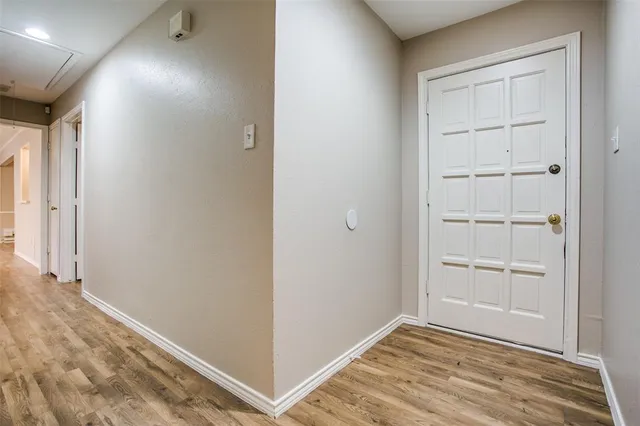 a view of empty room