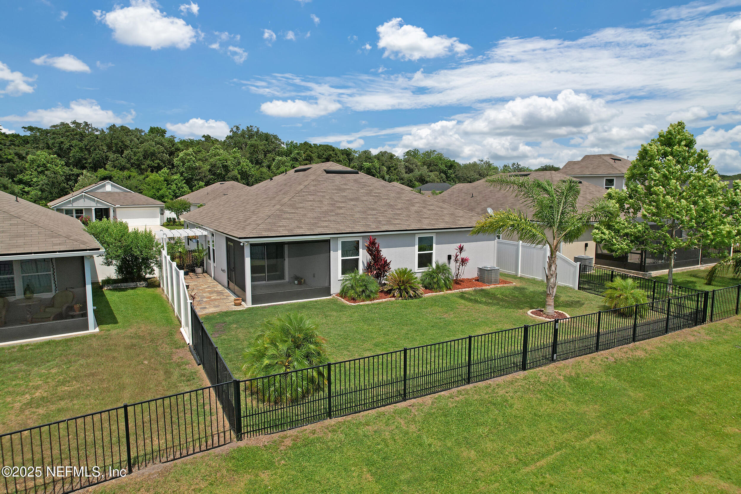 258 Fox Water Trail St. Augustine, FL 32086 - Photo 41 of 50 an aerial view of a house having yard