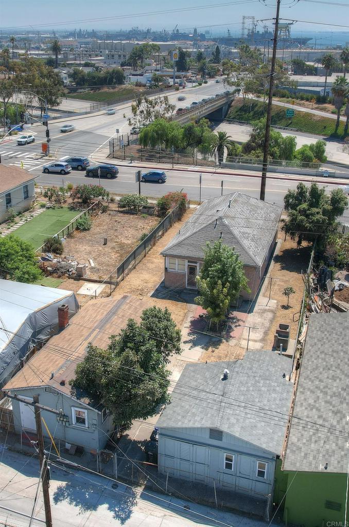 2776-78 National Avenue San Diego, CA 92113 - Photo 3 of 12 an aerial view of a house with a yard and lake view