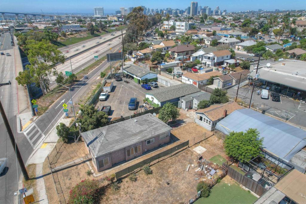 2776-78 National Avenue San Diego, CA 92113 - Photo 5 of 12 an aerial view of a house with a garden