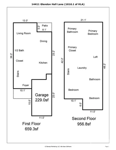 $279,900 | 14411 Glendon Hall Lane, Charlotte, NC 28262
