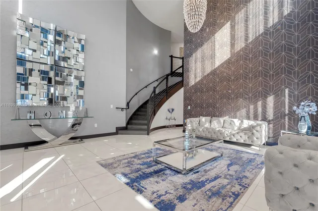 a view of entryway and hall