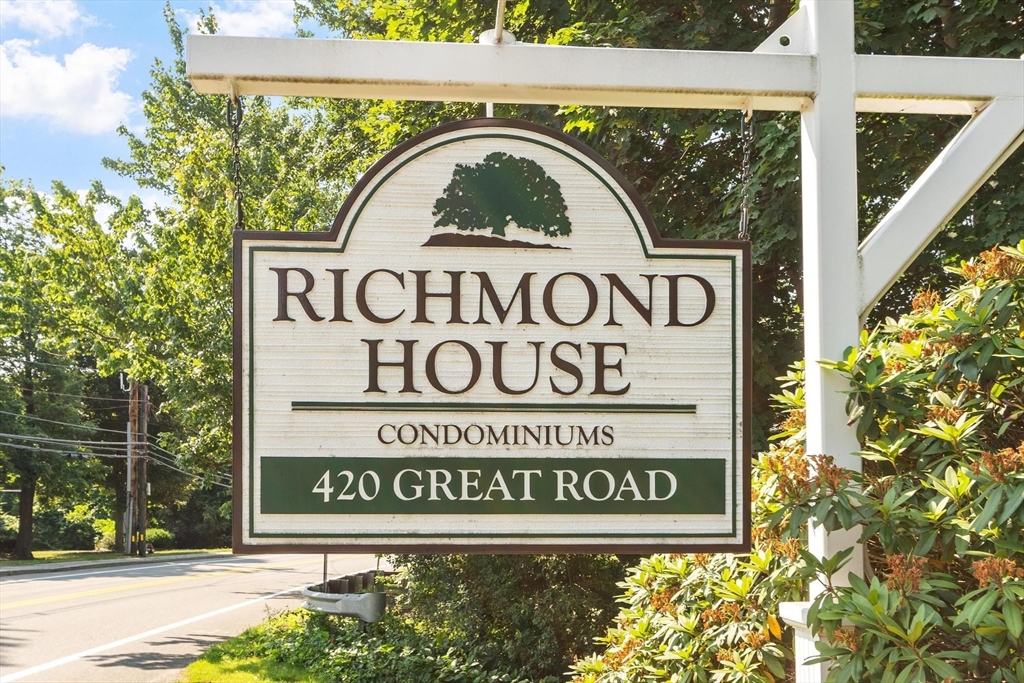 420 Great Road, Unit C1 Acton, MA 01720 - Photo 3 of 29 a sign broad on a street sign