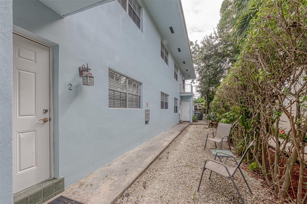 808 Southeast 13th Street, Unit 2 Fort Lauderdale, FL 33316 - Photo 13 of 22 a view of a house with a patio