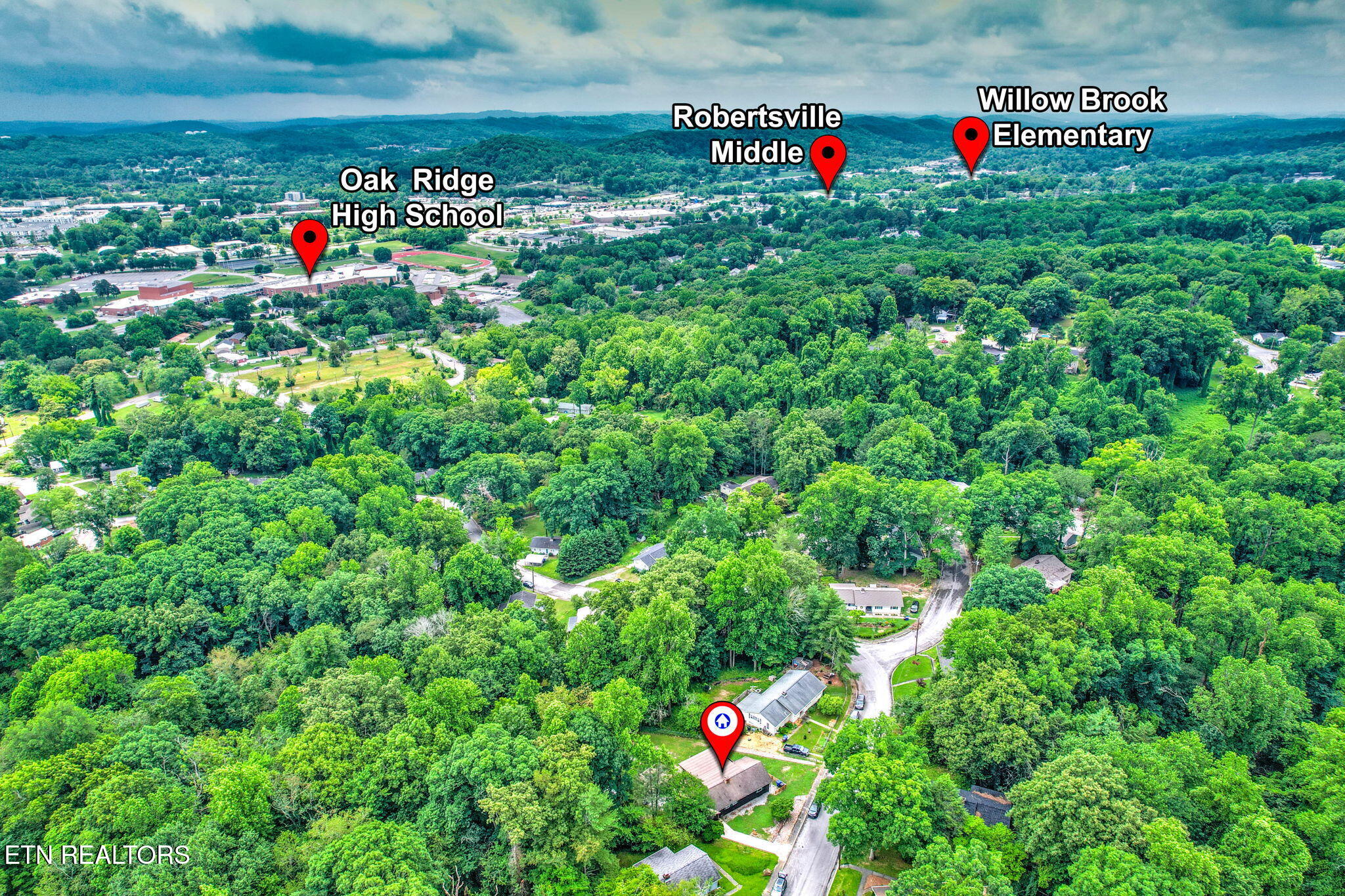 113 Pomona Road Oak Ridge, TN 37830 - Photo 56 of 60 56-web-or-mls-DJI_0578_79_80