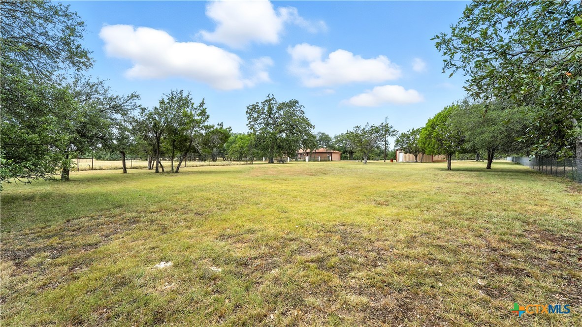 220 Lanier Ranch Road Driftwood, TX 78619 - Photo 43 of 48 a view of a green field with trees in the background