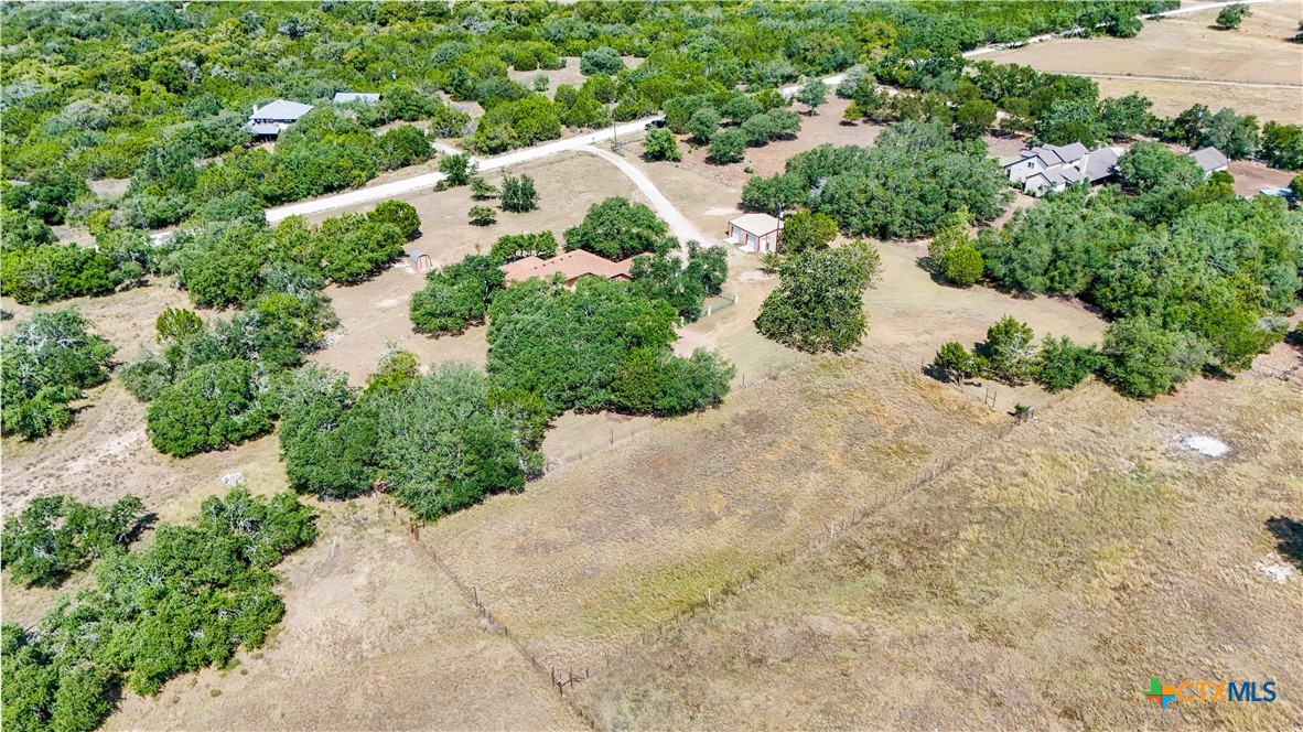 220 Lanier Ranch Road Driftwood, TX 78619 - Photo 48 of 48 an aerial view of residential house with green space