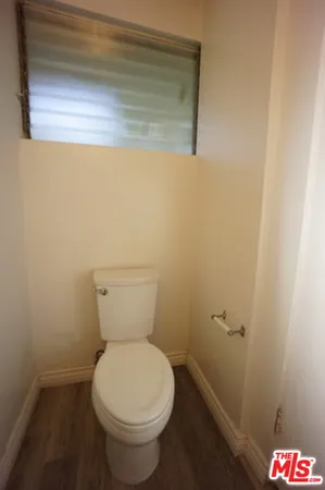a bathroom with a toilet