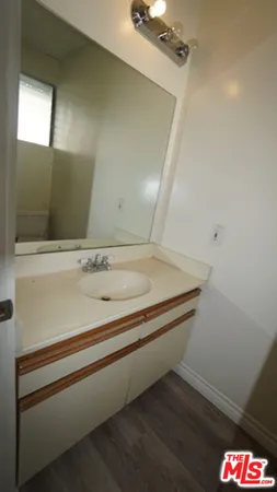 a close view of closet