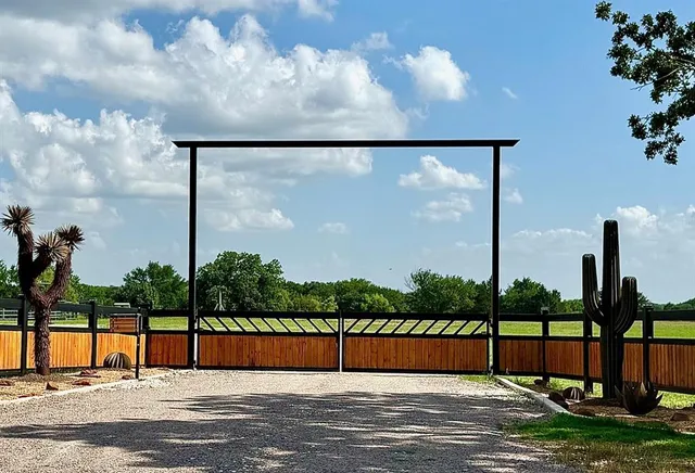 a view of a house with a swimming pool