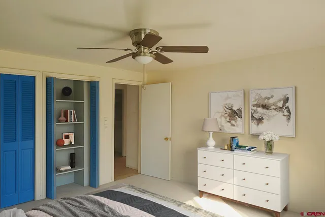 a view of empty room