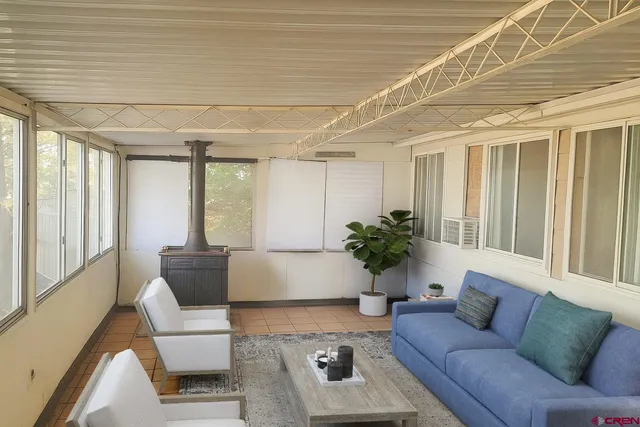 a view of room with window