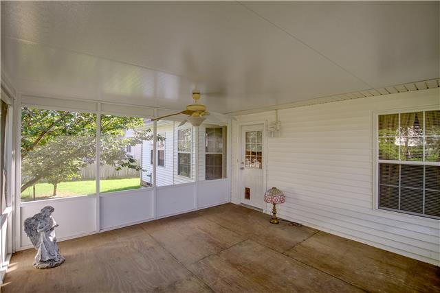 152 Fieldstone Lane Springfield, TN 37172 - Photo 17 of 20 Screen room is private and spacious.