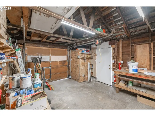 a view of a storage room with a lot of stuff