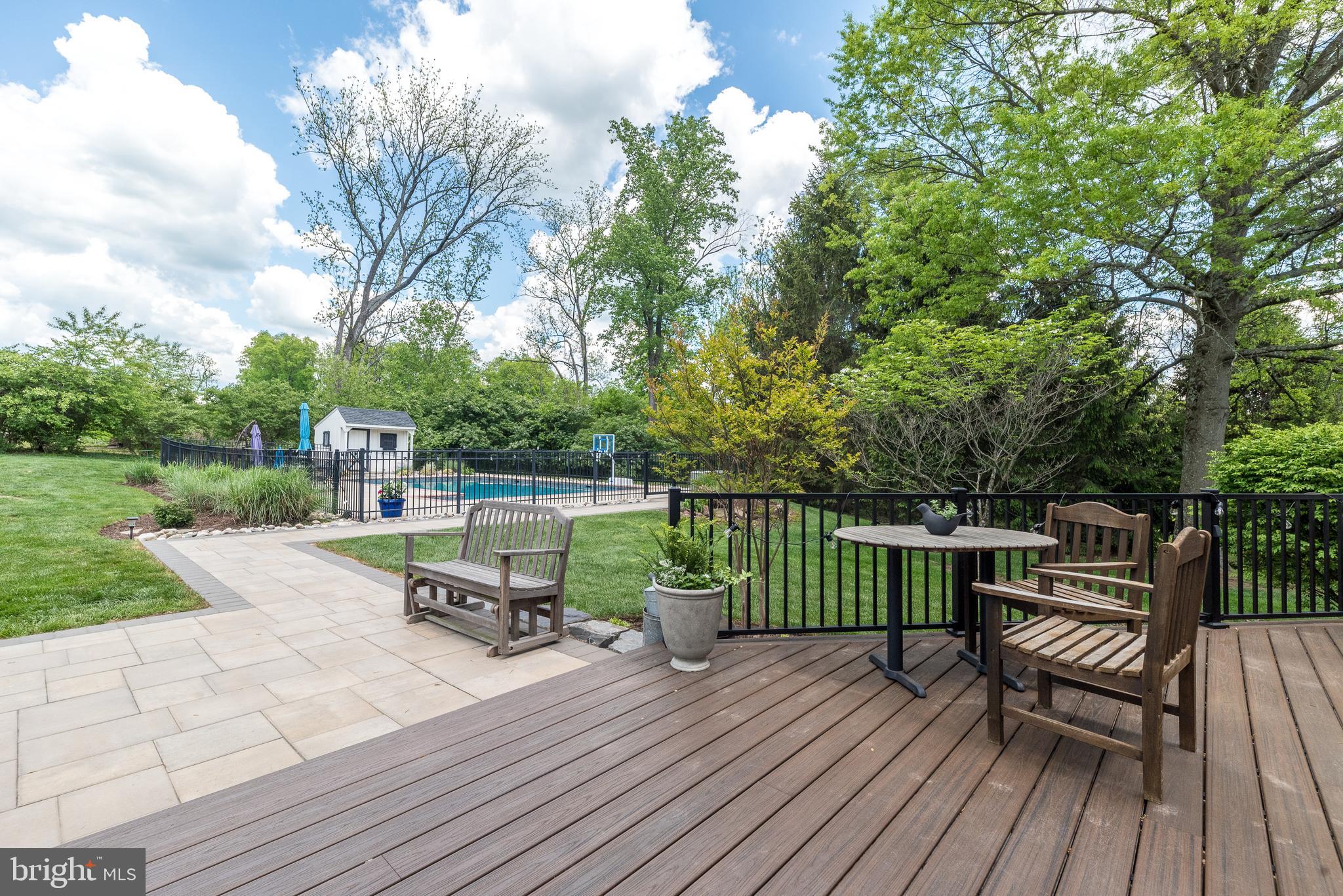 4976 Gloucester Drive Doylestown, PA 18902 - Photo 62 of 68 Easy transition to hardscaped terrace and pool