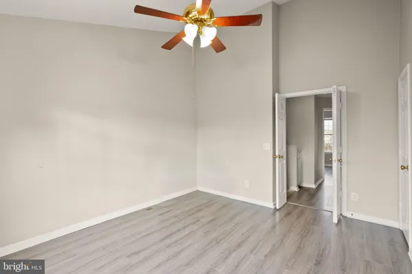 wooden floor in an empty room