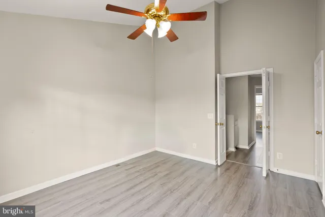 wooden floor in an empty room