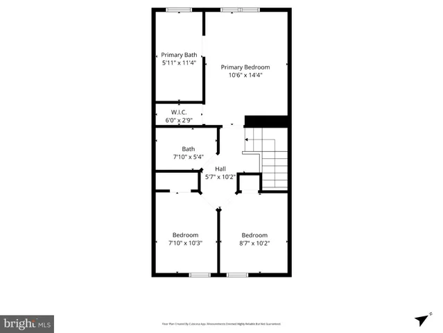 a picture of a bench in a wall