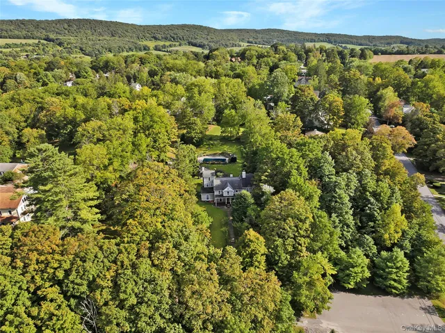 a view of lake and mountain