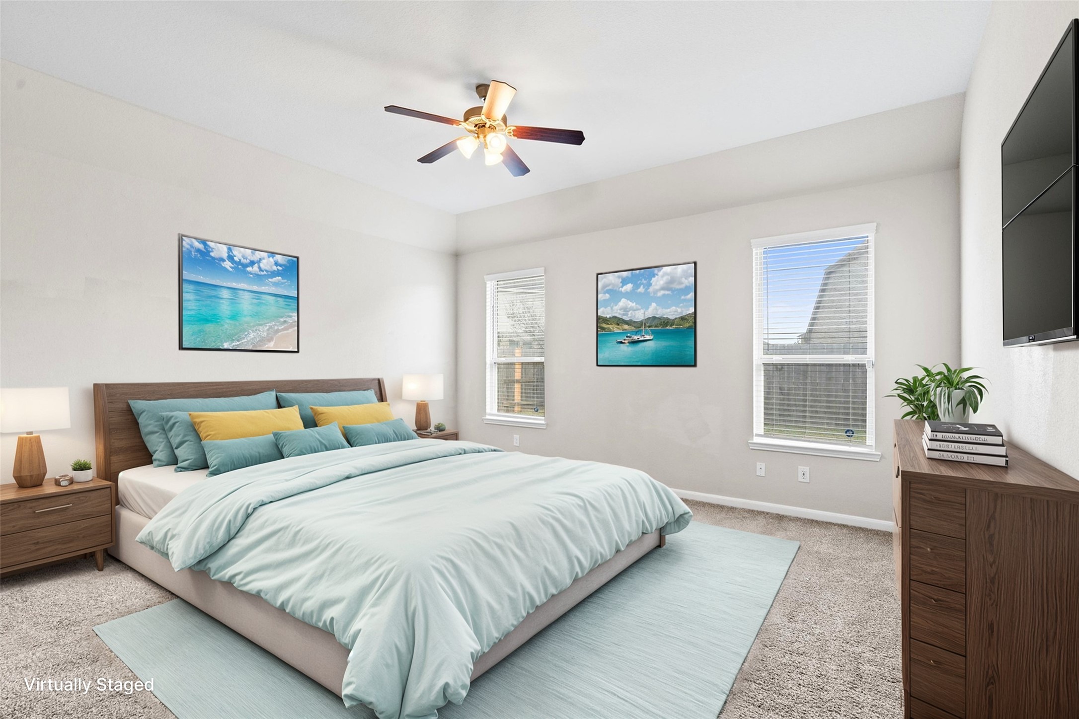 410 Richfish Run Drive Rosenberg, TX 77469 - Photo 2 of 30 Welcome to this inviting home featuring a spacious two-car garage and ample double driveway, perfect for your vehicles and guests.