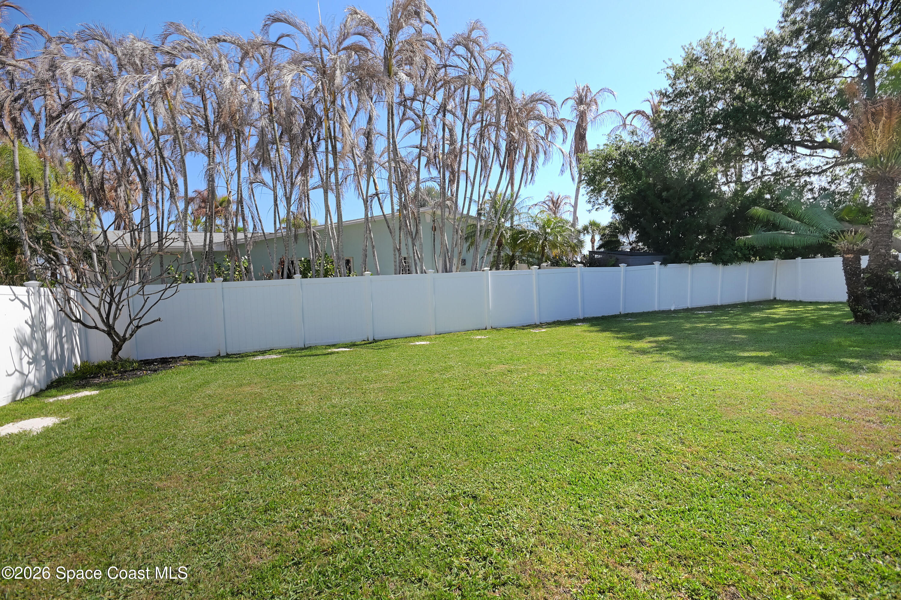 1162 Samar Road Cocoa Beach, FL 32931 - Photo 18 of 27 Backyard - Open Yard
