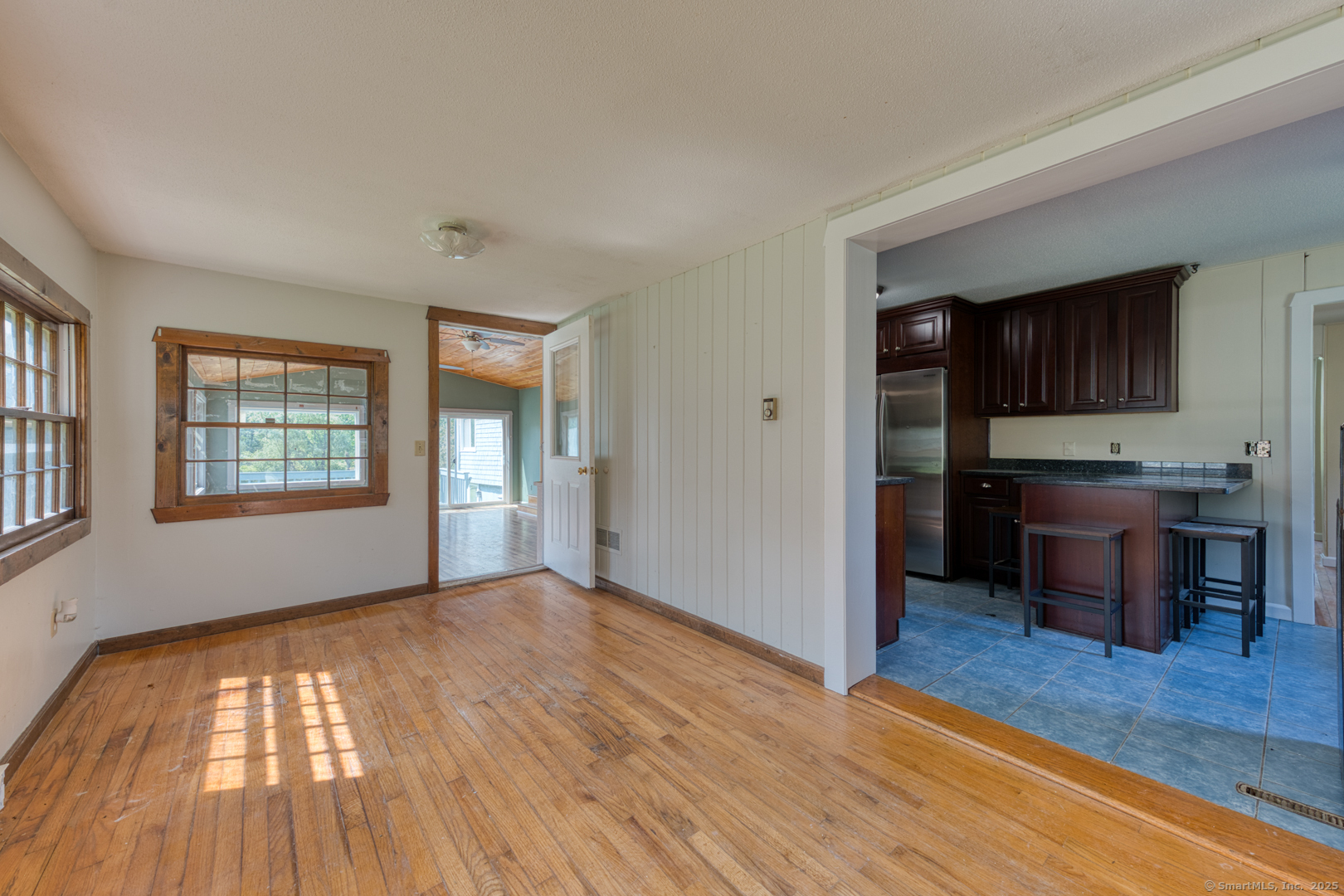 134 East Street Litchfield, CT 06759 - Photo 29 of 38 a view of empty room with kitchen and window
