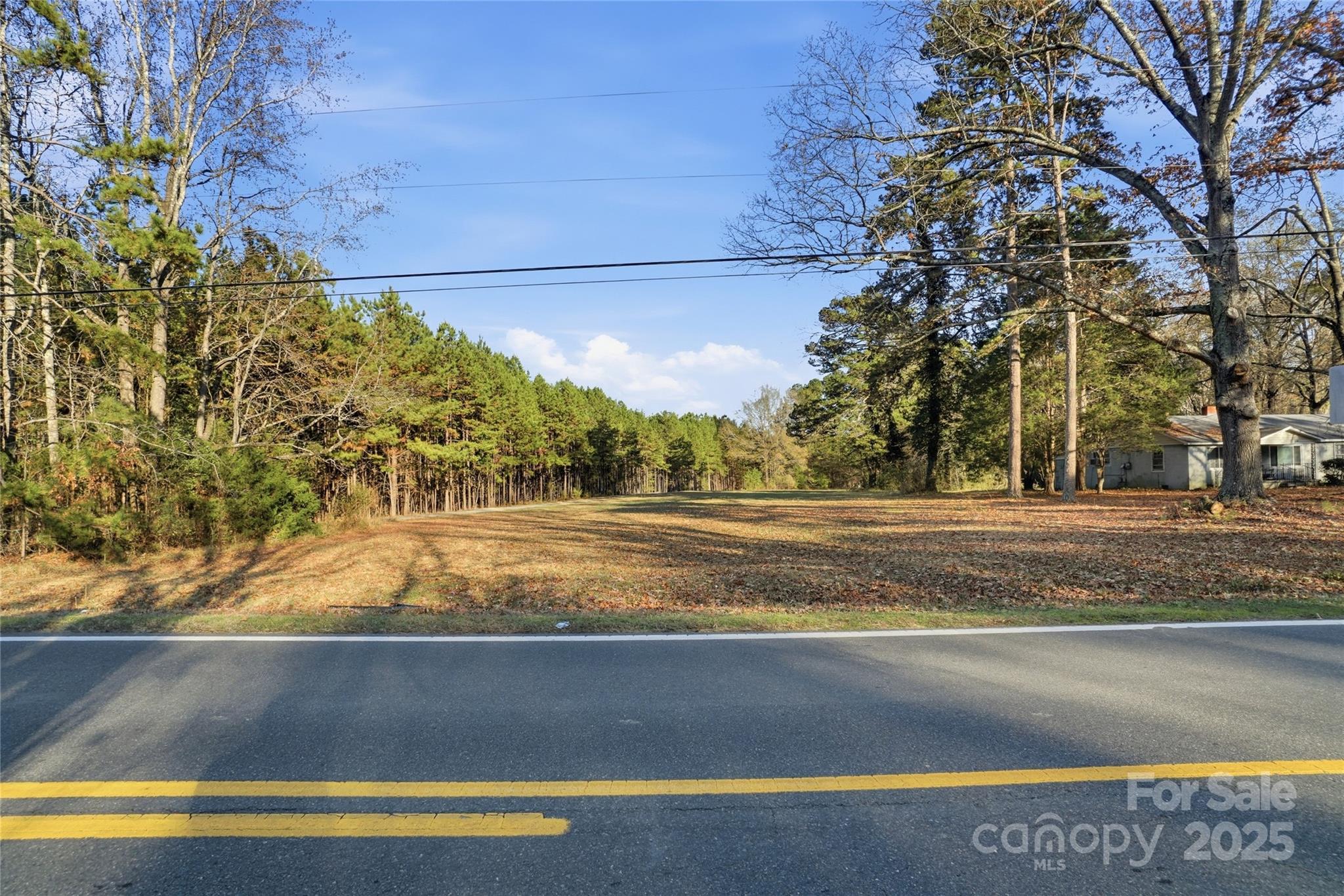 0 Fincher Road Matthews, NC 28104 - Photo 5 of 18 a view of a yard with large trees